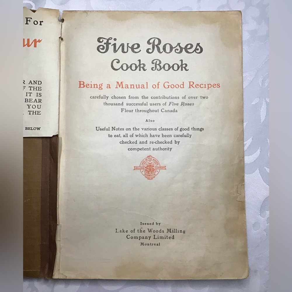 VINTAGE FIVE ROSES COOKBOOK - Picture 5 of 16